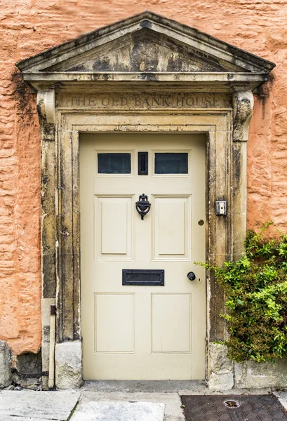 Bonita puerta británica — Foto de Stock