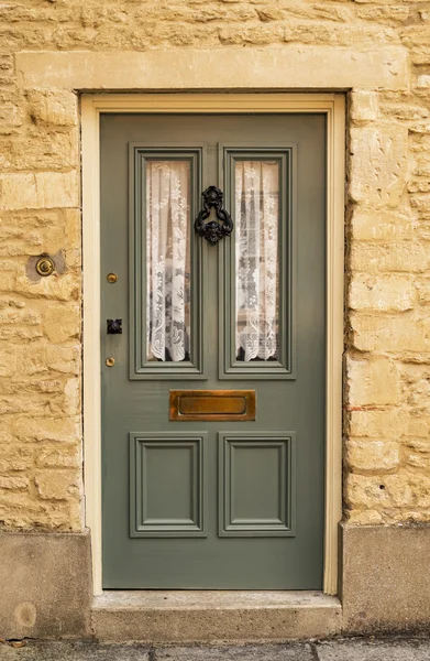 Nice British door — Stock Photo, Image