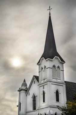 New England Beyaz ahşap kilise