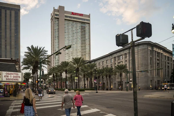 Canal Street in New Orleans — Stock Photo, Image