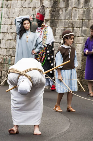 Páscoa Procissão religiosa — Fotografia de Stock