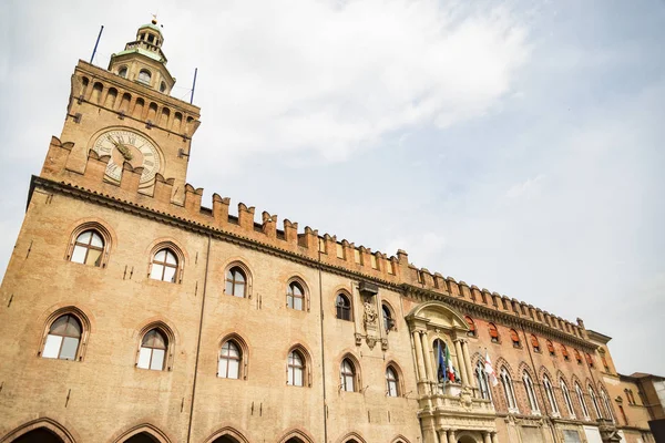 Bologna Palazzo Comunale — Zdjęcie stockowe