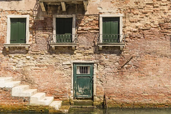 Velho edifício de Veneza — Fotografia de Stock