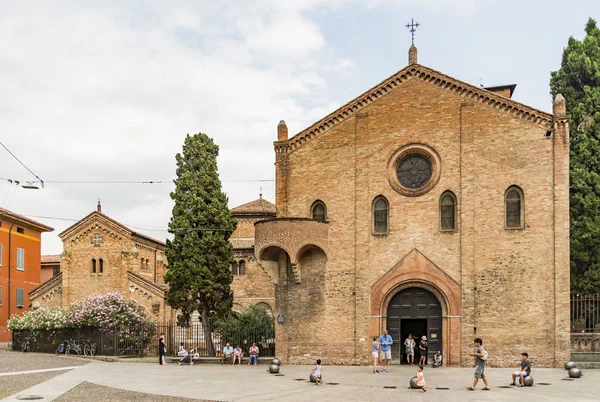 Santo Stefano landmark w Bolonii — Zdjęcie stockowe