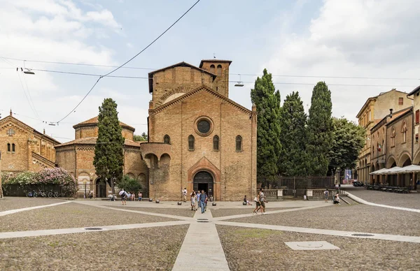 Santo Stefano landmark w Bolonii — Zdjęcie stockowe