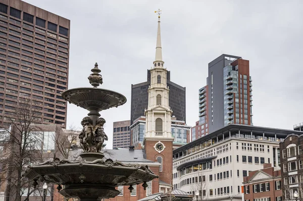 Boston Downtown portresi — Stok fotoğraf