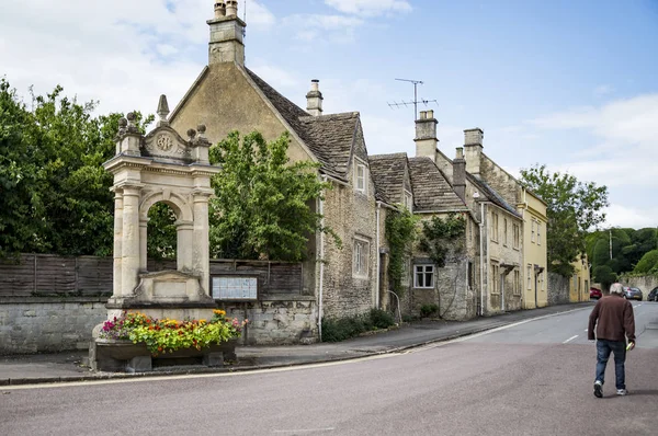 Straße in der Marktgemeinde Corsham England, UK — Stockfoto