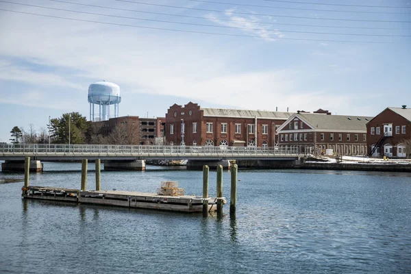 Dockers da Marinha dos EUA em Portsmouth NH — Fotografia de Stock