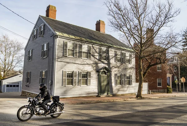 Rua de Portsmouth em New Hampshire — Fotografia de Stock