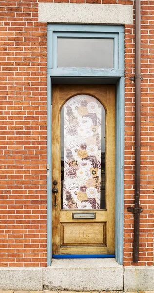 Front Door of a House in Portsmouth NH