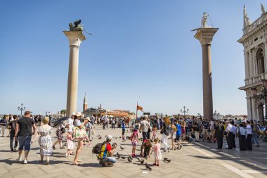 San marco Meydanı Venedik, İtalya