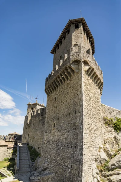 Widok na San Marino — Zdjęcie stockowe