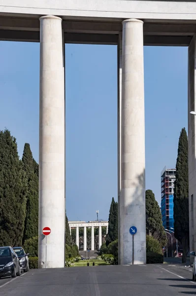 Barrio de Eur en Roma — Foto de Stock