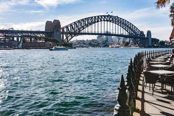 Sydney bay and Bridge — Stock Photo, Image