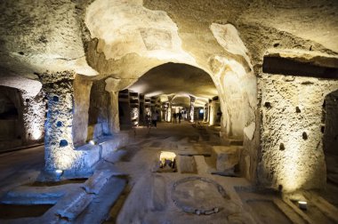 Catacombs San Gennaro Napoli, İtalya