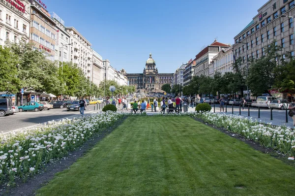 Place St Venceslao Prague, République tchèque . — Photo