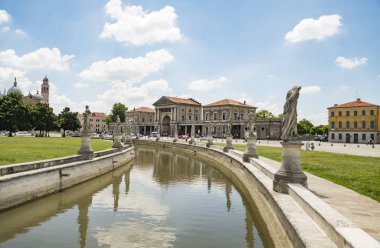 Prato della Valle, Padua, İtalya