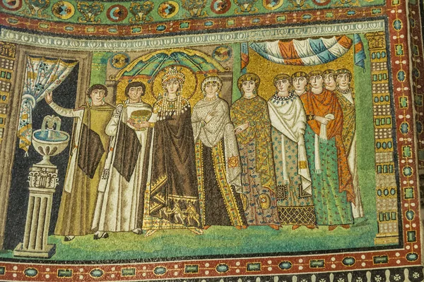 Ünlü basilica di san vitale Ravenna — Stok fotoğraf