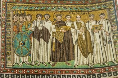 famous Basilica di San Vitale in Ravenna clipart