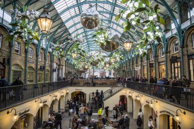 Londra İngiltere'de iç topluluk bahçe