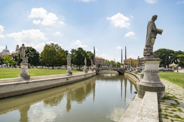 Prato della Valle, Padua, İtalya