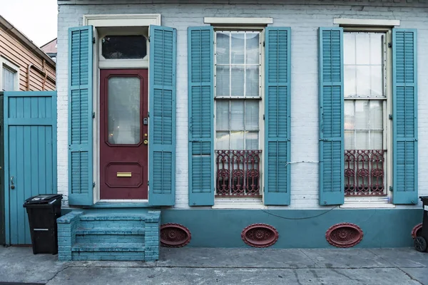 Arquitetura do Bairro Francês em Nova Orleães — Fotografia de Stock