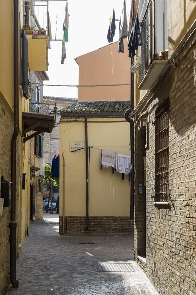 Straatzicht op de stad Lanciano in Abruzzo — Stockfoto