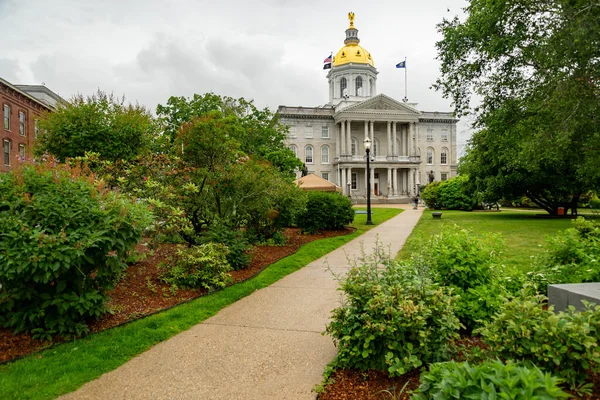 New Hampshire State House edificio capitol a Concord — Foto Stock