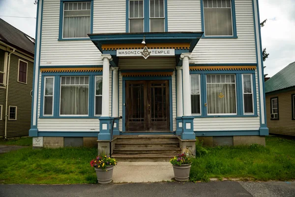 Gamla hus i New England, New Hampshire, Usa — Stockfoto