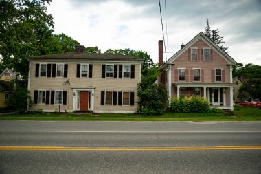 New England 'daki eski evler, New Hampshire, Usa