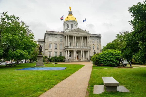 New Hampshire State House edificio capitol a Concord — Foto Stock