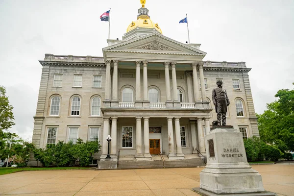 New Hampshire State House edificio capitol a Concord — Foto Stock