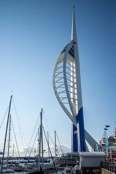 The Emirates Spinnaker Tower, Portsmouth, Angleterre Royaume-Uni — Photo