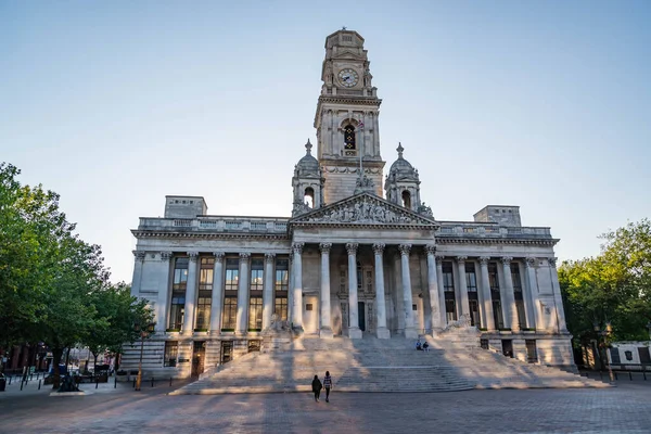 Portsmouth Guildhall building in Guildhall Square Southsea Portsmouth England — Stock Photo, Image