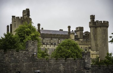 İngiltere 'nin Sussex bölgesindeki Arundel Kalesi