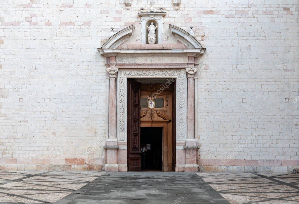 The churches of st. Maria Maggiore in the small village of Spello, Italy