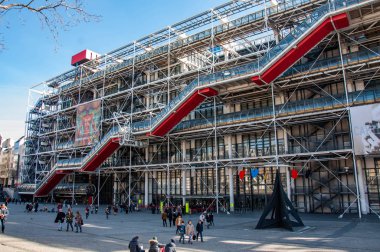 Çağdaş sanat müzesi, Centre Pompidou, Paris, Fransa