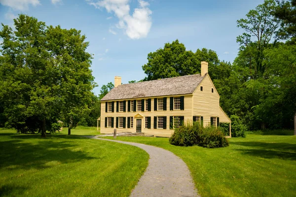 Historický dům generála Schuyera v Saratoga Ny — Stock fotografie