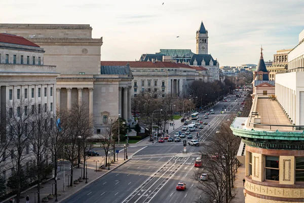 Washington Usa December Gator Och Arkitekturen Washington Tidigt Morgonen Washington — Stockfoto