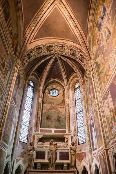Padua Italie Juillet 2017 Imitation Marbre Dans Chapelle Scrovegni Cappella — Photo