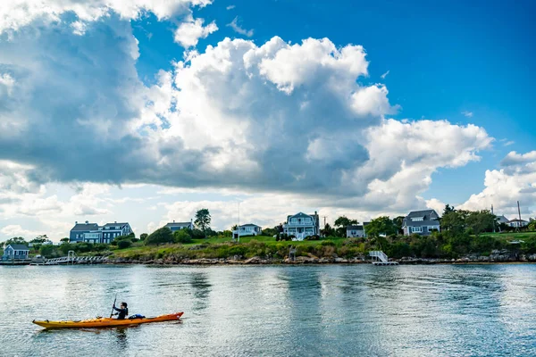 Kennebunkport September 2017 Coastline Kennebunkport State Maine Usa — Stock Photo, Image