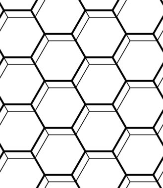 Altıgenli kusursuz desen.