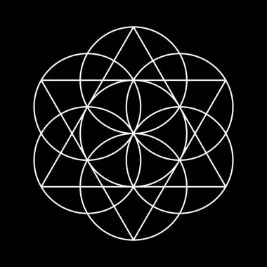 Yaşam vektör çiçek. 