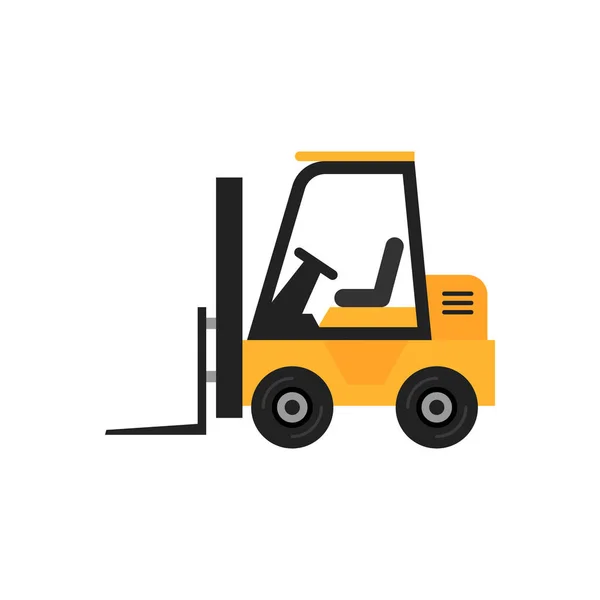 Forklift vector illustration icon — Stock Vector