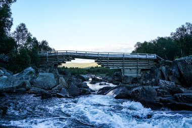 Norveççe Highland Geilo yakınındaki