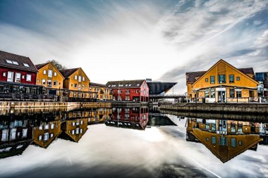 Norveç şehir Kristiansand, Güney Norveç'te