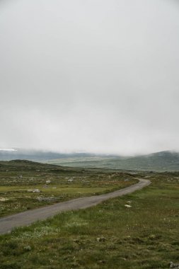 Hardangervidda'da dağın alan