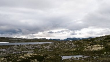 Hardangervidda'da dağın alan
