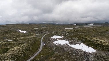 Hardangervidda'da dağın alan