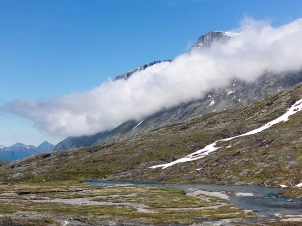 Norwegische Berge Nahe Der Trollstraße — Stockfoto